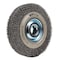 Forney Command PRO Wire Wheel, Crimped, 8 in x .014 in x 1/2 in - 5/8 in 72897 - alternate 1